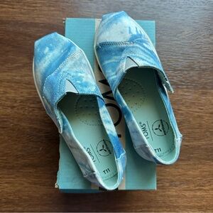 Toms Plant Dyed Grey Multi Tie Dyed Canvas
